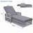 77.5" Long Reclining Chaise with Cushions-406381753-420124444