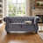 Velours gris velours est en rupture de stock