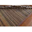 Tapis tout rayé Gabbeh 6 x 9