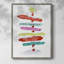«Christmas Instructions», reproduction encadrée - bois massif-1211915507