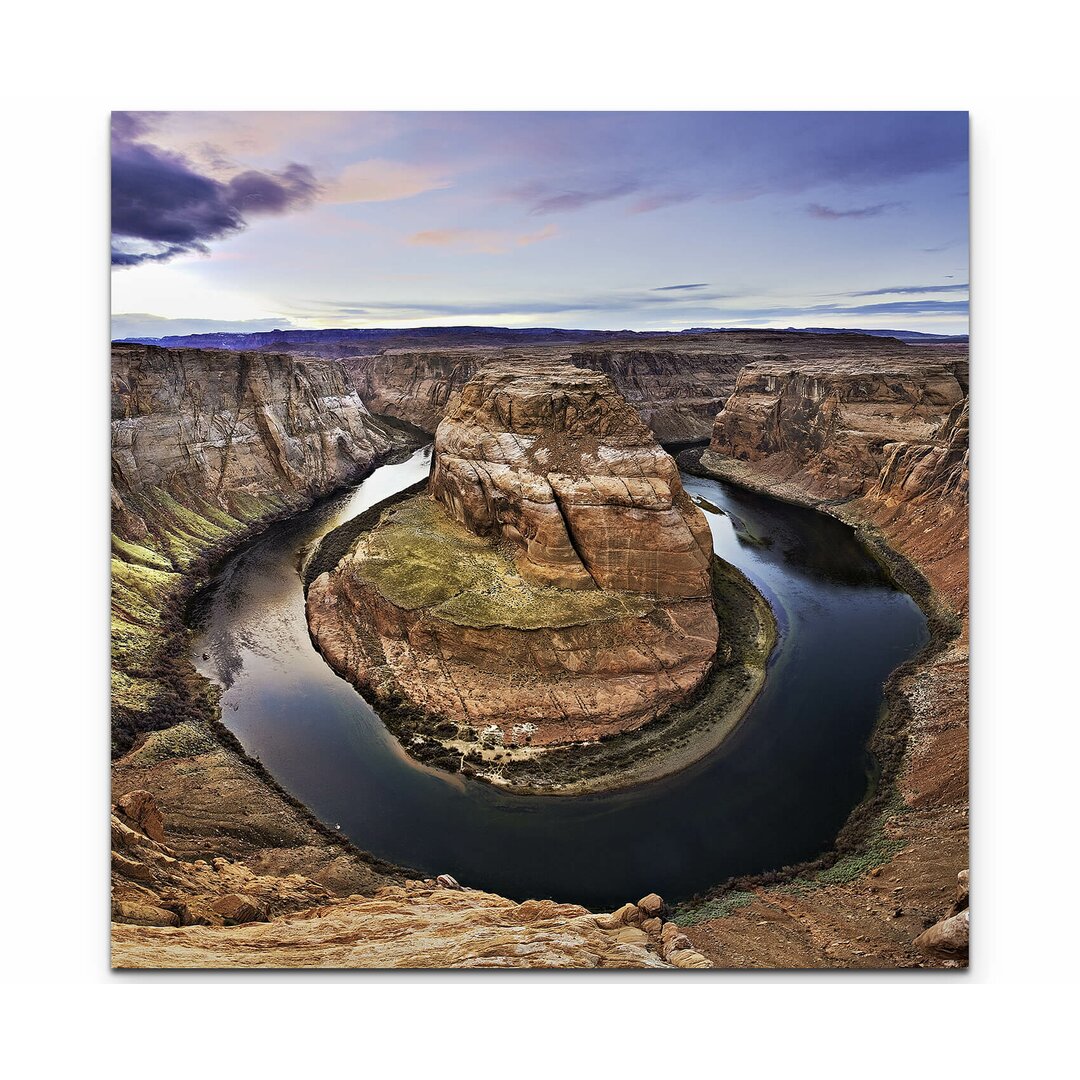 Leinwandbild Horseshoe Bend Colorado River Arizona