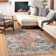 Sterne Machine Woven Beige/Blue/Orange/Pink/Teal/Yellow Indoor Rug