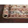 Tapis floral à teinture végétale 4 x 7