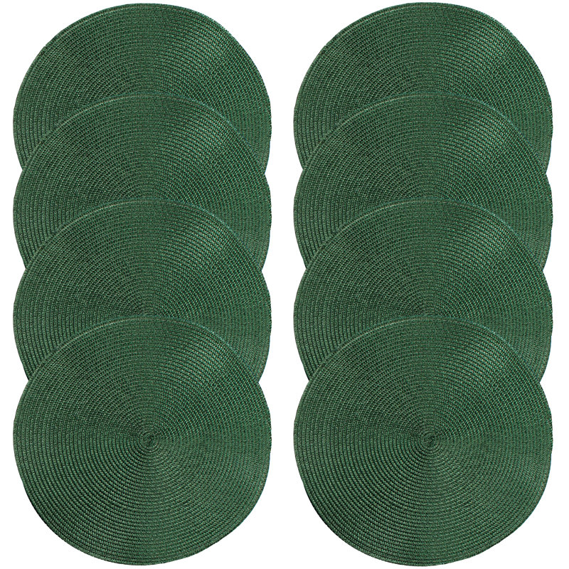 Naomie Polypropylene Plastic Round Placemat