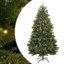 Artificial Christmas Tree with Stand Green PVC and Metal-1148284022