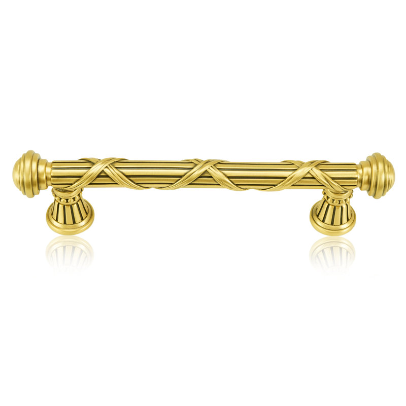 BERKLEY CENTER TO CENTER PULL IN ARTISAN PLATE, 5", Gold