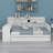 Doralia Wooden Daybed With 3 Drawers, USB Ports And Desk-1113101158-1113101159