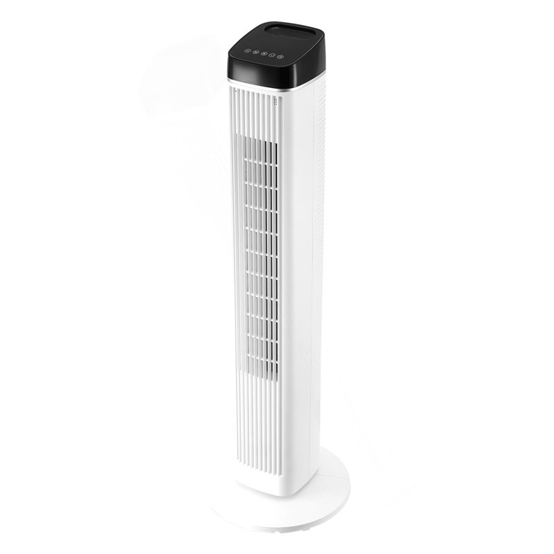 40" Oscillating Tower Fan 9H Timer 22 Ft/S High Velocity With Remote Control