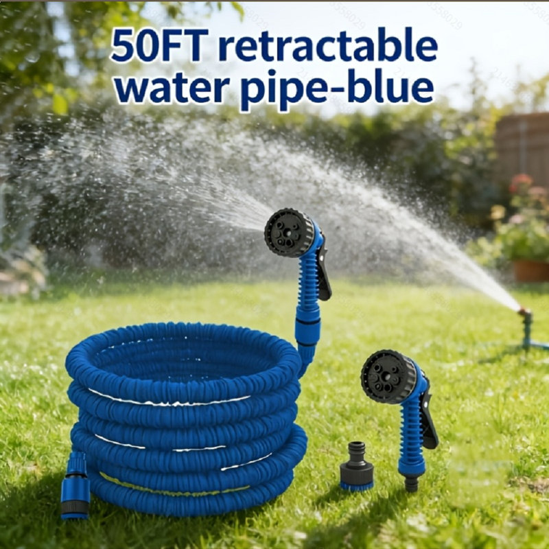 Expandable Garden Hose, 50FT Retractable Hose