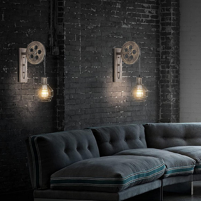 Kaljo Corner Wall Light, Bronze