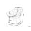 Zariah Velvet Armchair-1253929585