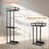Wall-mounted towel rack with hooks