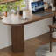 Bureau en bois massif noyer courbé-108687335-108687336