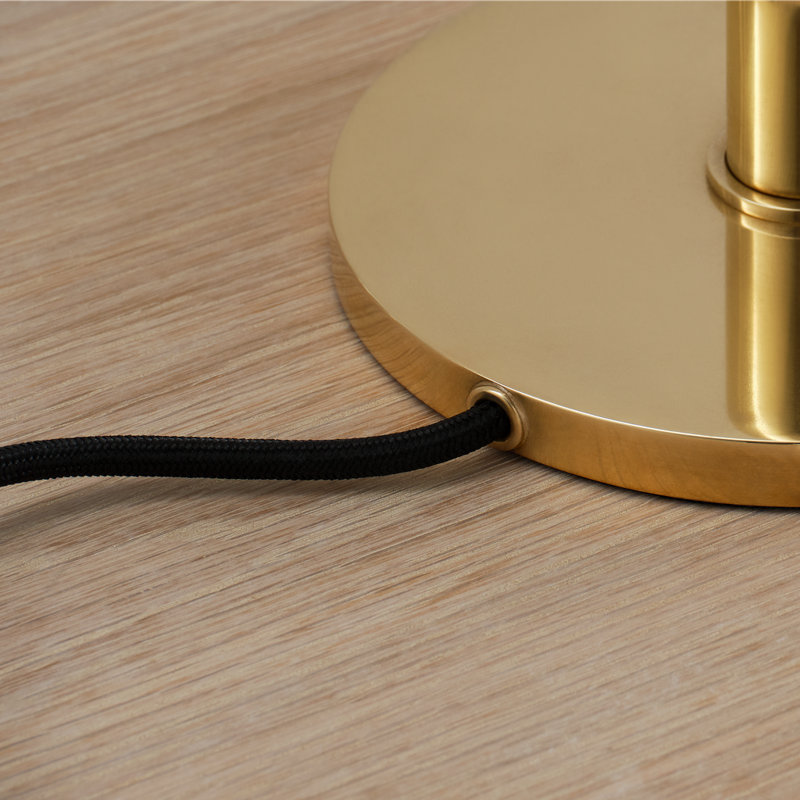 Rousseau LED Table Lamp, Antique Burnished Brass