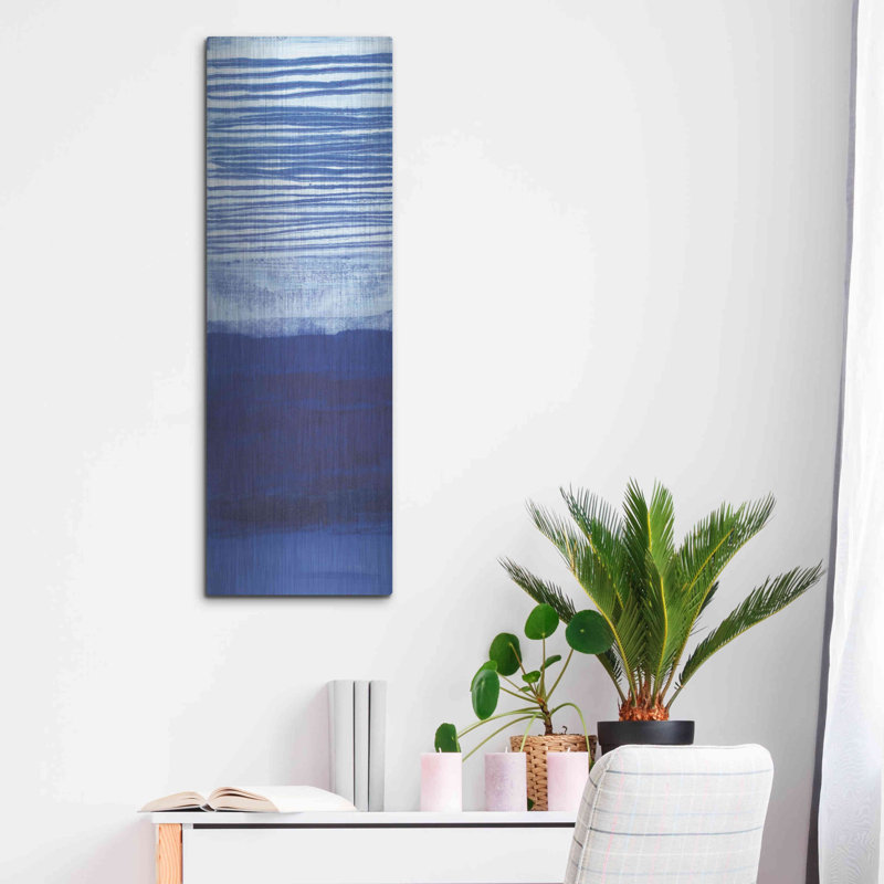 "Blue Haze II" par Jo Maye, H 36 po x l 12 po