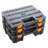 Stalwart Tool Box Organizer - Portable Parts Organizer with Customizable Compartments for Hardware