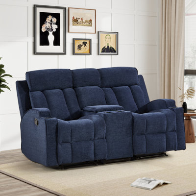2-Piece Modern Manual Reclining Living Room Set
