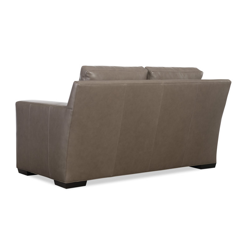 H&M Custom Upholstery Loveseat, Fergus Cedar