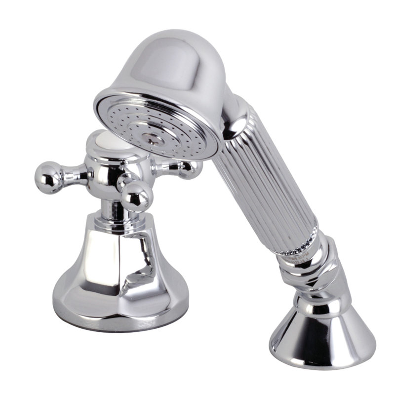 Pomme de douche portative, Chrome poli