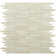 Interlocking 12" x 12" Natural Stone/Glass Mosaic Sheet Tile