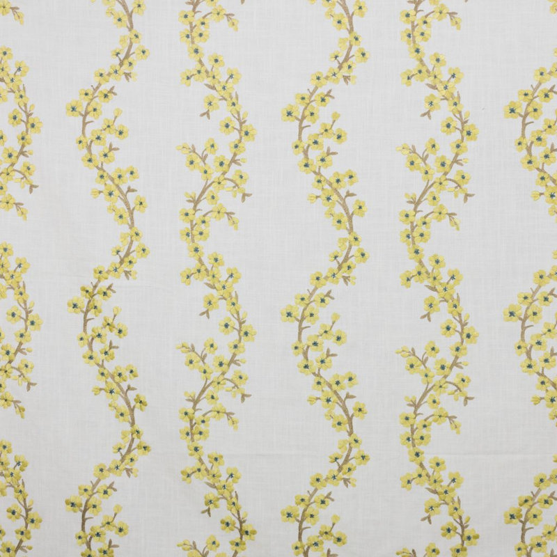 Tissu Prive Cherry Blossom, Beurre