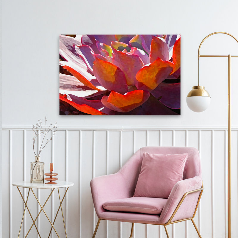 Plantes, fleurs, abstrait, paysage, nature, H 24 po x l 36 po