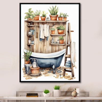 " Natural Bathroom Decor XXXVII "