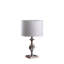 Lampe de table argentée 19,75 po Bayshore