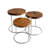 Cheray Solid Wood Top Nesting Tables