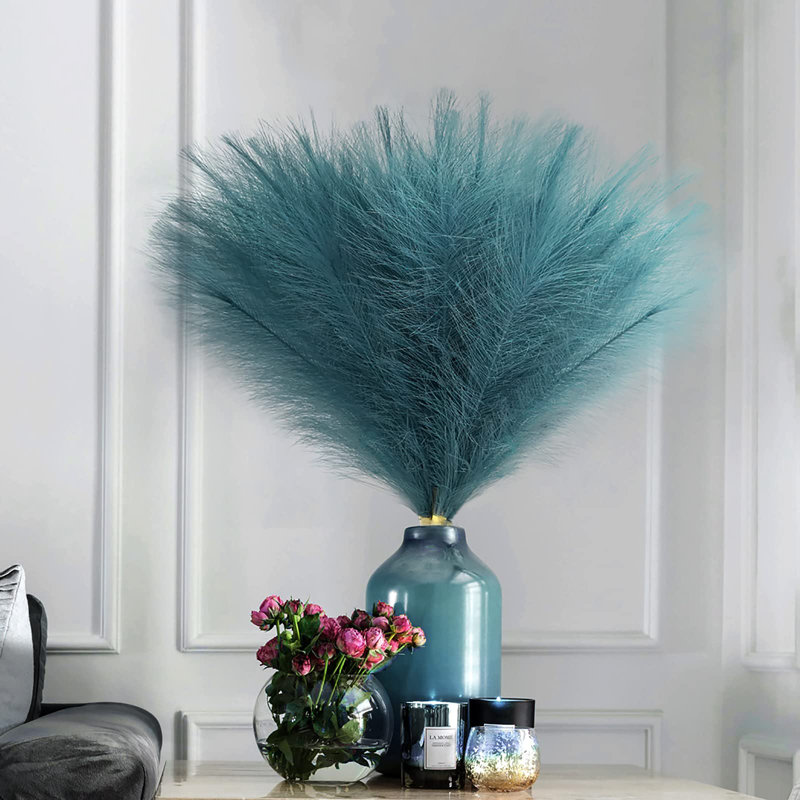 Herbe de 17 po Pampas, Bleu