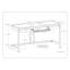 Grand bureau - Brun naturel vieilli rustique-442770306-442770313