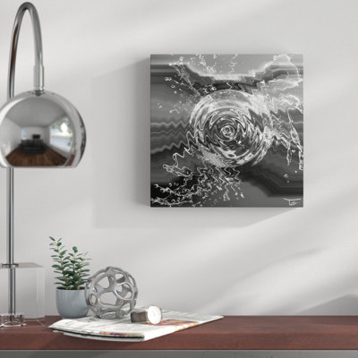 « aqueux trance xxii », impression sur toile tendue