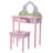 Fantasy Fields Solid Wood Kids Vanity Set with Mirror