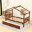 Souris Wood Daybed with 2 Big Drawers-190186857-190186855