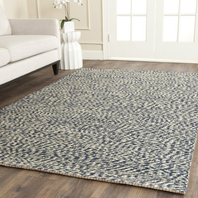 Tapis en jute tissé à la main en fibre naturelle Dollard