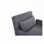 Chaise convertible en lin pliable-115641779