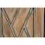 Armoire d'appoint 60 pouces avec 4 portes - Table d'appoint de salon moderne brun et tablette réglable-1109289994