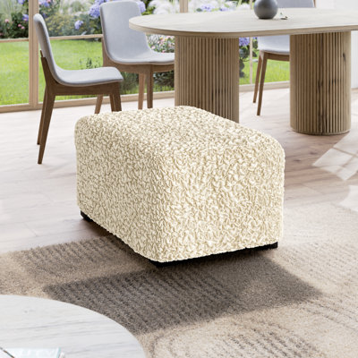 Housse extensible pour repose-pieds de la collection Fuco Cotton - écologique et douce - Collection Fuco Cotton