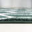 Mashawna Blocks Modern Geometric Green/White Rug-13066335