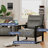 Whole Metal Frame Upholstered Accent Chair With Side Tray Table-584564613