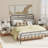 Rustic Brown Nightstand - Unique Design With Ample Storage For Bedroom & Living Room-110967896