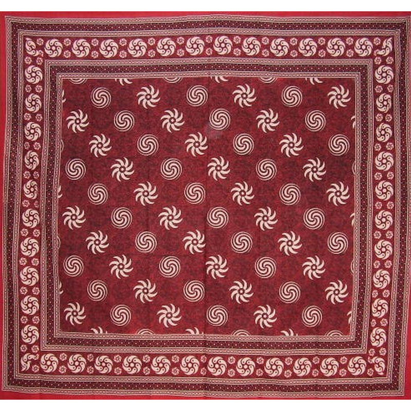 Cotton Tapestry, 64" H x 90" W, Tan