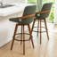 Tabourets de bar et de comptoir pivotants rembourrés Modern-1922140629-1922140631