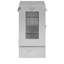 Smoker 80cm with galvanized steel glass