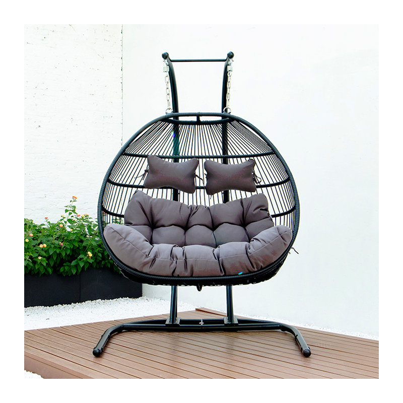 FAUTEUIL DOUBLE PLIABLE PLIABLE AVEC COUSSIN