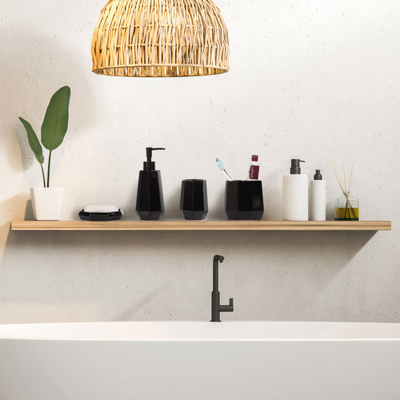 4 Piece Bathroom Accessory Set