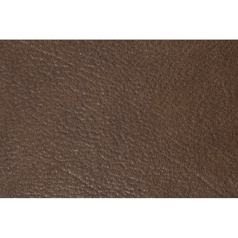 Miyah Faux Leather L-Shaped Sectional Symmetrical, Dark Coffee Faux Leather