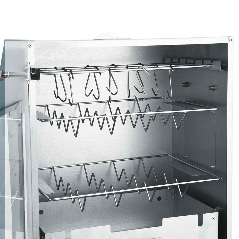 VidaXL 44.5cm W Wood Pellet Grill