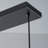 Concow 5 - Light Matte Black Kitchen Island Pendant-367342415