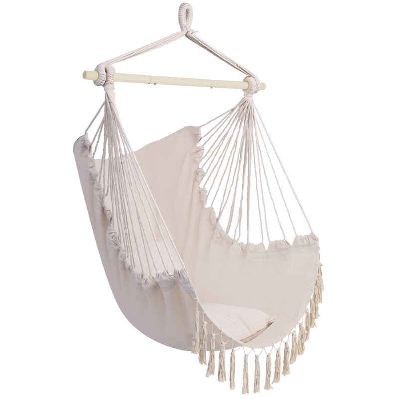 Chaise suspendue beige Pillow